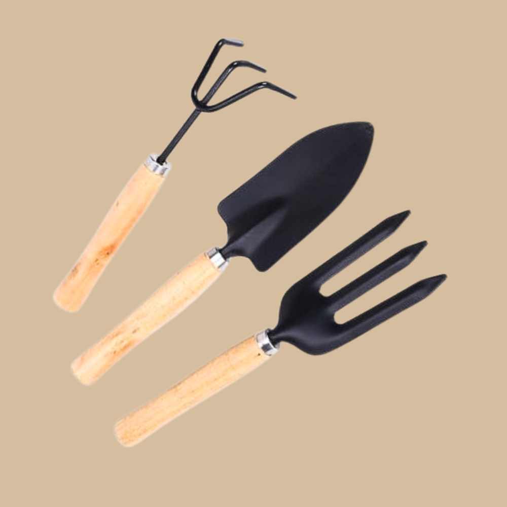 3 Pcs Heavy Dig & Soil Tools Set