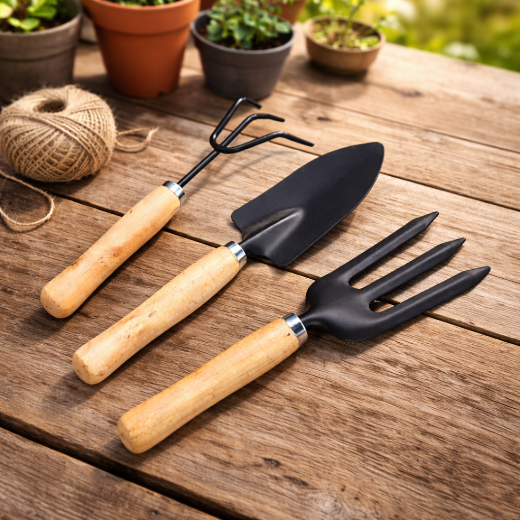 3 Pcs Heavy Dig & Soil Tools Set