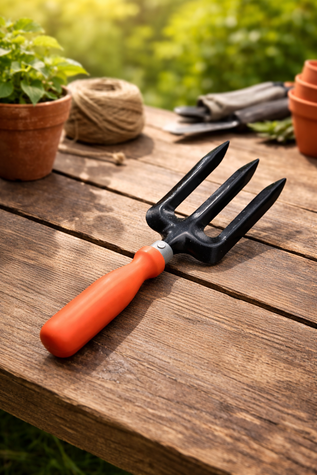 Hand Fork (PVC Grip)