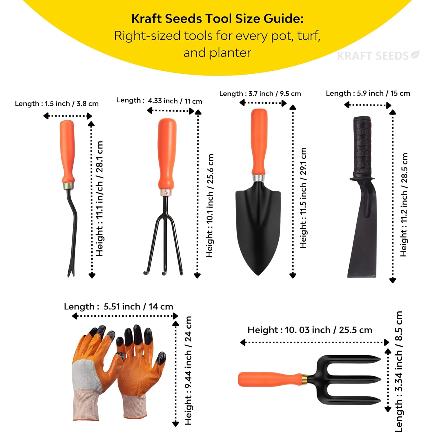 Ps Ricca 6-Piece Garden Tool Set
