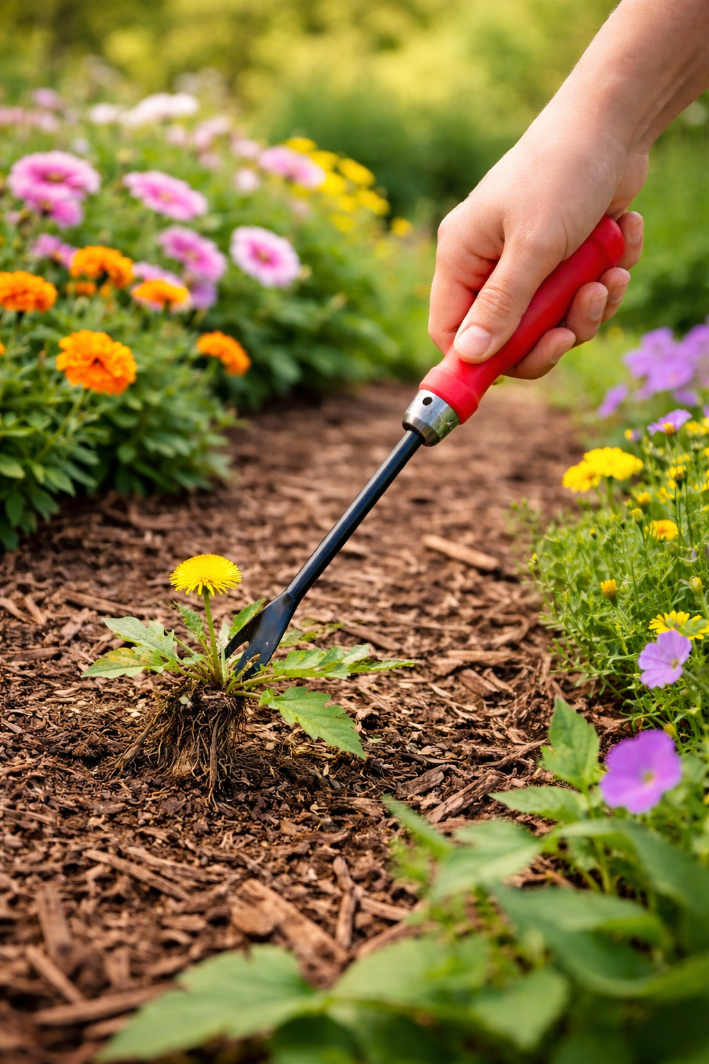 Ps Ricca Hand Weeder (PVC Grip)