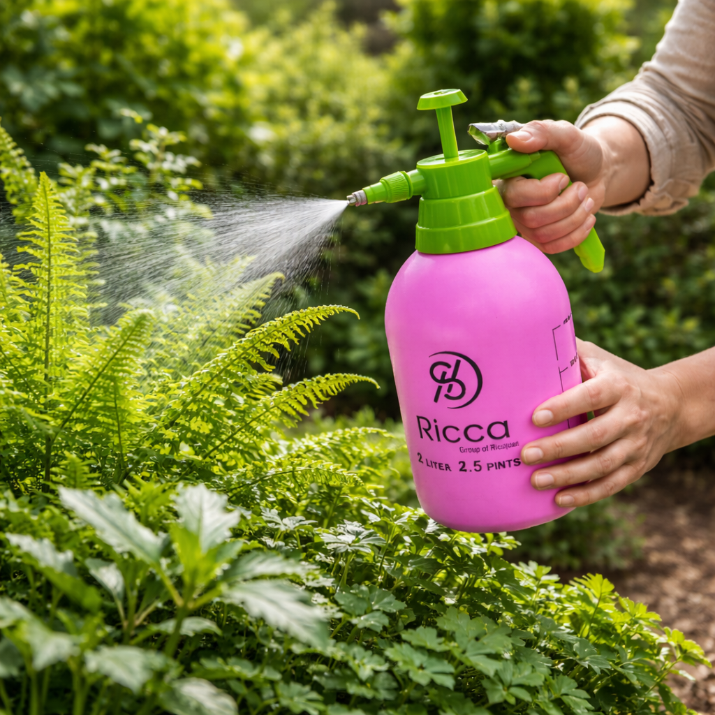 PS RICCA 2 Litre Spray Bottle (Pink)