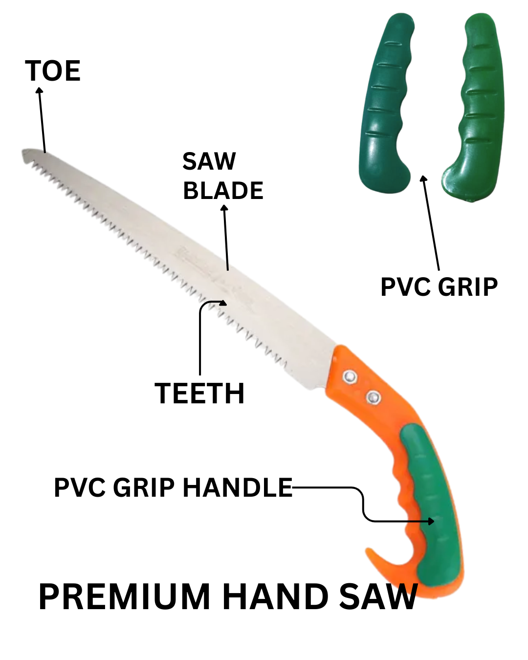 Pruner Saw & Pruning Secateur Combo