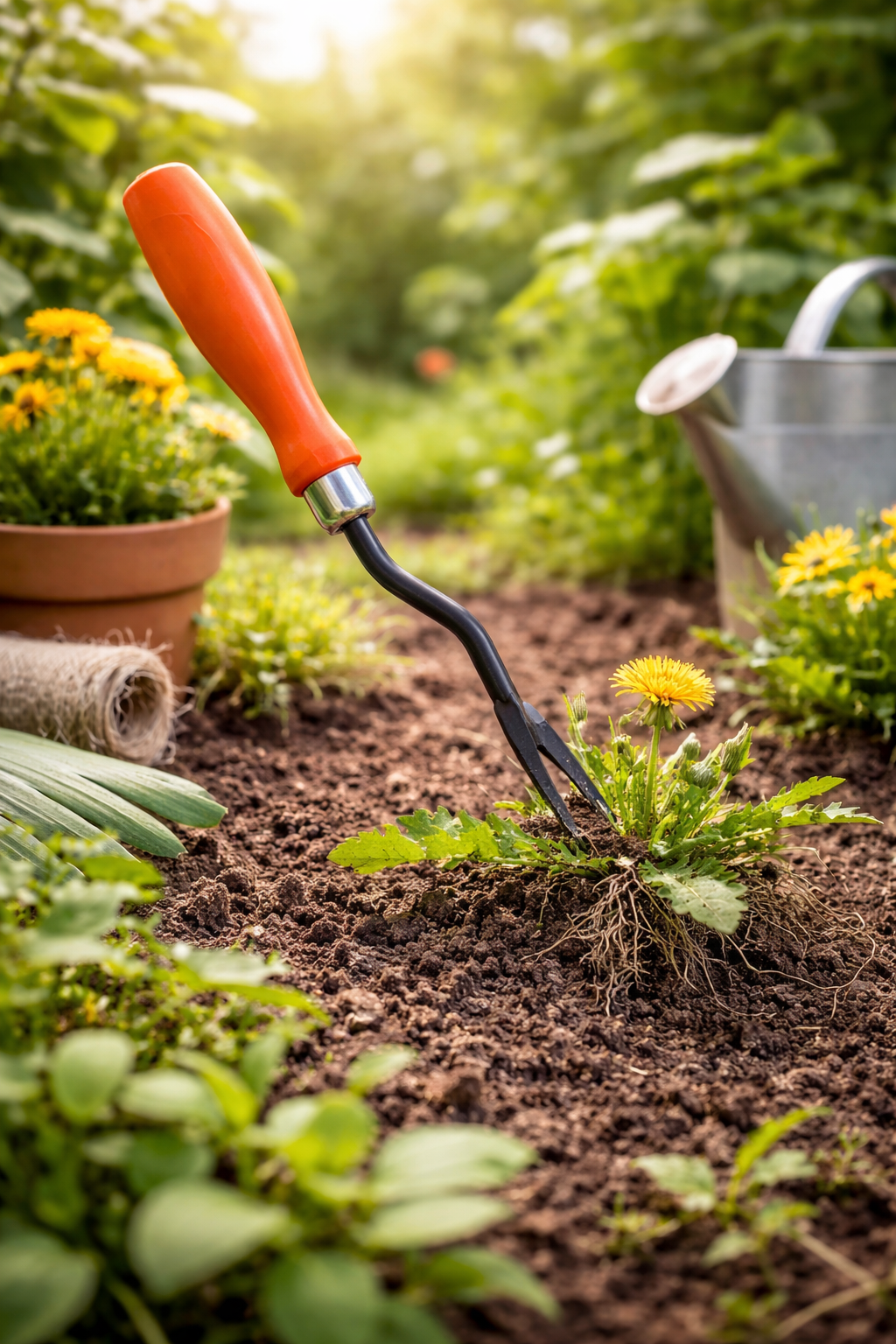 Ps Ricca Hand Weeder (PVC Grip)